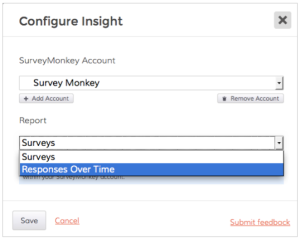 business dashboards: SurveyMonkey on the way