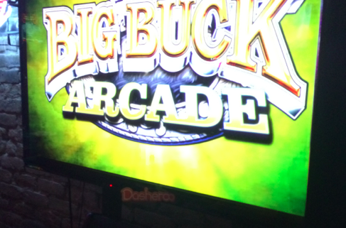 That's Dasheroo and Big Buck Hunter, our favorite arcade game!