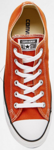 Dasheroo's footwear choice for Dreamforce: Converse Chuck Taylors, orange of course.