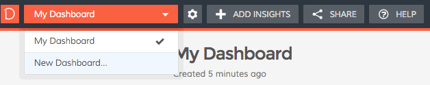 Create New Dasheroo Business Dashboard