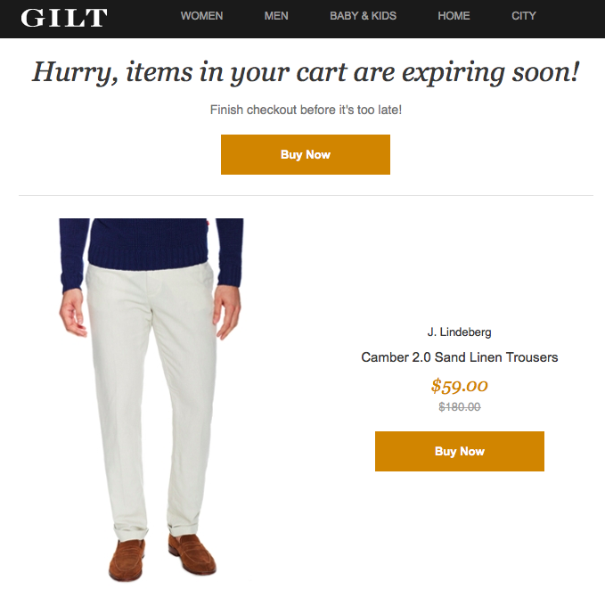 abandoned cart revovery