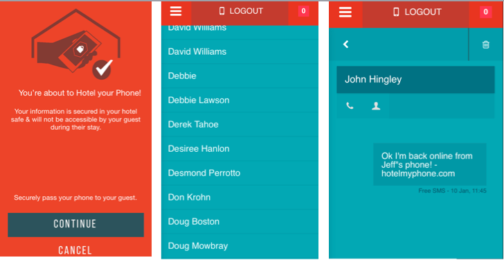 Cool app: Hotel My Phone