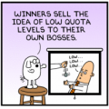 Sales cartoon - Dilbert